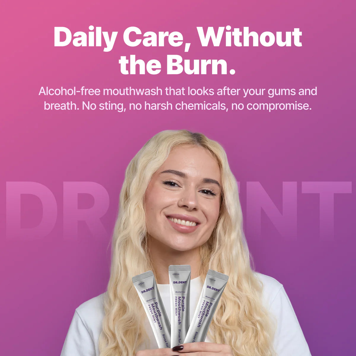 Purple Rinse™ Instant Whitening Mouthwash