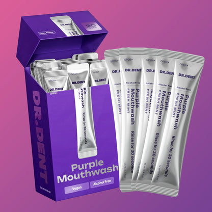 Purple Rinse™ Instant Whitening Mouthwash