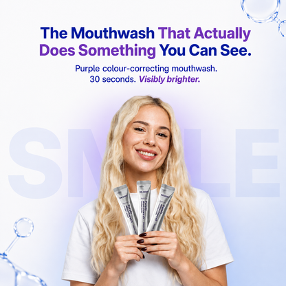 Purple Rinse™ Instant Whitening Mouthwash