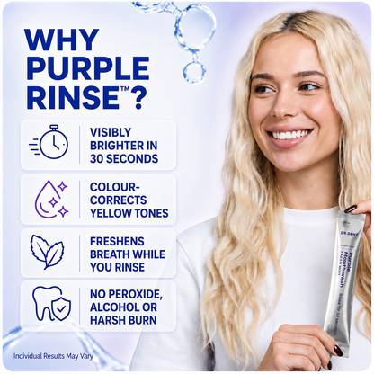 Purple Rinse™ Instant Whitening Mouthwash