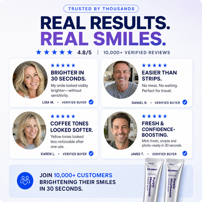 Purple Rinse™ Instant Whitening Mouthwash