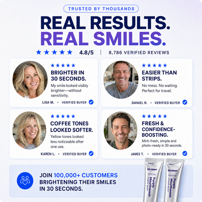 Purple Rinse™ Instant Whitening Mouthwash